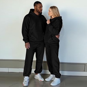 Sweat-shirt couple personnalisé de haute qualité brodé, ODM, sweat-shirt pour homme, poche surdimensionnée, mode sommeil, voyage, unique - Product Image 4