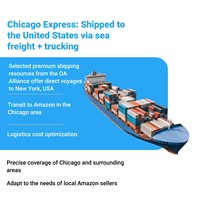 Agent logistique, société de transport maritime, tarifs les plus bas de Chine vers les États-Unis, transitaire maritime FBA, service DDP porte à porte