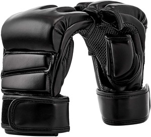 Logo personnalisé professionnel personnalisé beaux gants de boxe mitaine de poinçonnage Mma gants d'entraînement en cuir de vachette Ufc gants Mma poinçonnage - Product Image 1