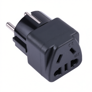 WK Universal 5-Hole European <b>Plug</b> Laptop Power <b>Adapter</b> for Travel - Product Image 2