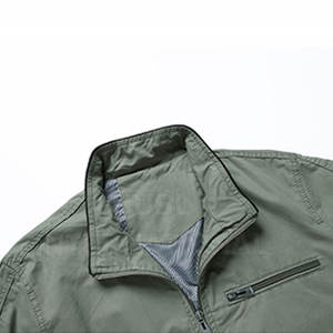 Chaqueta Bomber de algodón ajustada para hombre, alta calidad, personalizada, precio barato, 022 - Product Image 2