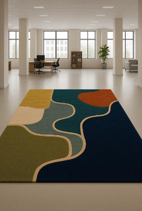 La plupart des tapis Demamnded Sun Petal Patio Mat Flora Vista Tapis d'extérieur Garden Bliss Area Rug Summer Bloom Deck Rug - Product Image 3