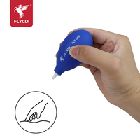 Pompe à air en caoutchouc FLYCDI et brosse de nettoyage pour objectif d'appareil photo reflex numérique, téléphone, ordinateur portable, outils de nettoyage