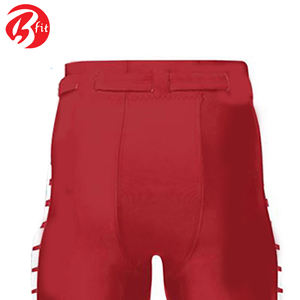 Camisetas deportivas de fútbol americano para adultos, ropa de equipo personalizada, camiseta de fútbol americano con pantalones cortos acolchados - Product Image 3