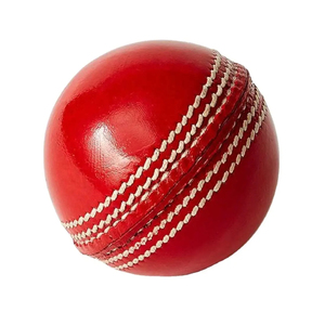 Pelota dura de Cricket nueva de alta calidad, venta al por mayor, cosida a mano, cuero de primera calidad, bolos rojos, deportes, pelotas de bate de Cricket, oem - Product Image 3