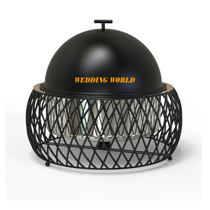 สติ๊กเกอร์มีนา ดีไซน์หม้อไฟไม้คุณภาพเยี่ยม งานแฮนด์เมด รูปทรงกลม ขายส่ง หม้ออุ่นอาหารไม้แบบใหม่ - Product Image 4