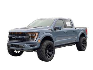 Pick-up 4x4 tout-terrain haute performance 2024, boîte automatique, design large, phares LED, sans accident, couleur foncée - Product Image 4