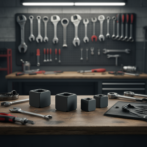 Accessoires et pièces pour outils pneumatiques Gedore, adaptateur pour embouts hexagonaux vers embouts carrés - Product Image 3