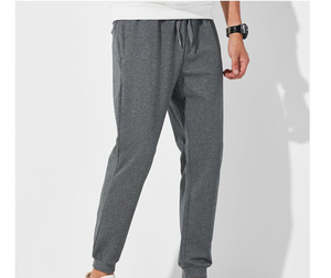 OEM Customized Printing Heavyweight Breathable Sweatpants Men's Casual Joggers Straight Pattern Sweatpants Made In Pakistan - Product Image 3