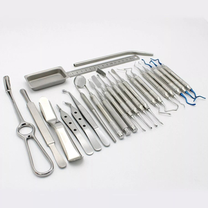 Kit de Instrumentos Dentales Quirúrgicos de Acero al por Mayor, 33 Piezas, Kit de Instrumentos Periodontales, Implantes Dentales, Uso Hospitalario, Alta Calidad - Product Image 3