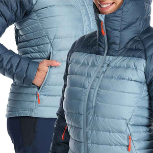 Veste matelassée en tricot entièrement personnalisée, fabriquée au Pakistan, imperméable, imprimée, respirante, à capuche, pour femmes, hiver, 100% coton toile - Product Image 3