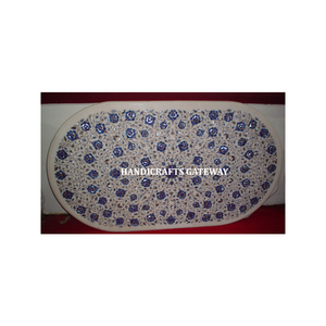 Attractive White Marble Polished <b>Coffee</b> <b>Table</b> Top Best Selling Counter Tops From Indian Manufacture Top Quality for Decorative - Product Image 1