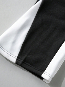 กางเกงสเวตเตอร์ชายพิมพ์ลายสไตล์สตรีทเอวสูงแบบมีเชือกผูกเอวกลาง - Product Image 5