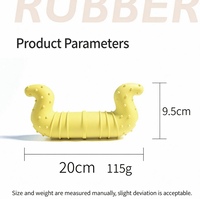 Jouets à mâcher pour chiens, distributeur de friandises en forme de corne pour chiots et grands chiens, jouets interactifs pour la dentition, ensemble de jouets pour chiens en gros