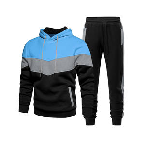 Ensemble de survêtement pour homme Streetwear 2025, sweat-shirt et pantalon de survêtement 2 pièces, 100% coton, logo imprimé personnalisé, ensembles de jogging, survêtements unisexes - Product Image 2