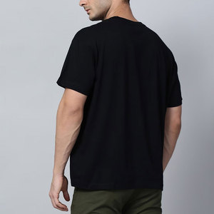 Nueva moda de moda al por mayor OEM personalizado de alta calidad de moda hombres Casual transpirable algodón camiseta para hombres - Product Image 4