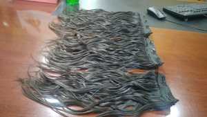 Extensiones de Cabello Humano Remy Indio Virgen, Tejidas a Mano, Sedosas, Lisas y Onduladas, Cola de Caballo, Micro Anillos, Cutícula Alineada, Cabello Largo - Product Image 3