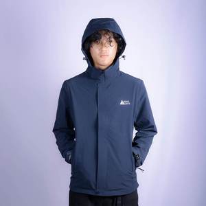 Chaqueta de carcasa dura Vintage de verano con cremallera a prueba de viento resistente al agua estampado inspirado en Fitness poliéster fino Nailon/algodón - Product Image 6