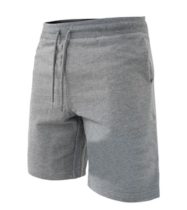 Shorts de sport pour hommes 2025 en polyester/coton, style décontracté, motif uni, écologiques, respirants et à séchage rapide - Product Image 1