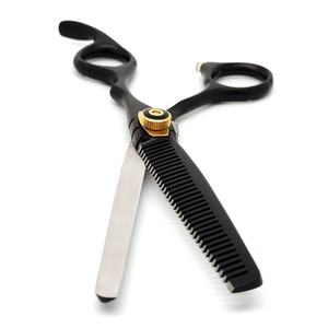 Kit de tijeras de corte de pelo para salón de barbería, juego profesional de tijeras de corte de pelo y maquinilla de afeitar de borde recto, superventas - Product Image 3