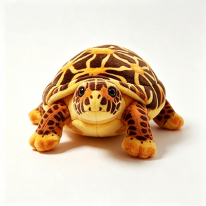 Peluche de tortuga estrella personalizado, peluche de tortuga realista, peluche de tortuga terrestre. - Product Image 5