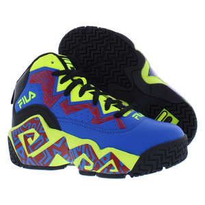 Fila MB รองเท้าเด็กชายสี: น้ำเงิน/มะนาว100% ของแท้ - Product Image 5