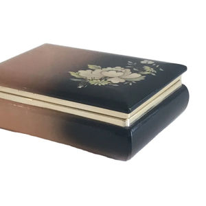 กล่องเครื่องประดับหินอ่อนแกะสลัก กล่องของขวัญโบราณสไตล์อิตาลีทำจากหินอ่อนและทองเหลือง - Product Image 1