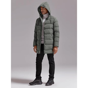 Vestes surdimensionnées pour hommes Parkas décontractées mode lettre tendance Slim Fit manteaux hommes Bomber veste nouvelle veste d'hiver - Product Image 4