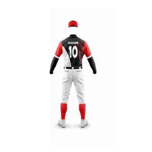 Prix de gros Vêtements de sport Conception personnalisée Uniformes de baseball Tenue de baseball pour hommes avec impression par sublimation Uniforme d'équipe de baseball - Product Image 2