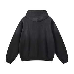 Sweat-shirt à capuche pour homme personnalisé décontracté avec impression graphique et lettres, sweat-shirt délavé à l'acide de haute qualité pour homme, sweat-shirt pour homme printemps automne - Product Image 4