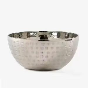 Bol de service en métal au design moderne, sélection de vaisselle pour la salle à manger intérieure - Product Image 5