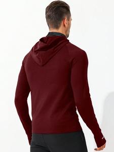 Sweat-shirt de sport ajusté pour homme, vêtements d'entraînement physique, conçu pour l'entraînement et la musculation - Product Image 3