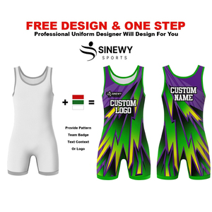 Singlet de Lucha Libre Personalizado al por Mayor, Sublimado, para Jóvenes y Adultos, Corte Bajo, Informal, para Hombres y Mujeres - Product Image 6