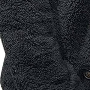 Sweats à capuche pour hommes en polaire sherpa personnalisée de haute qualité, avec fermeture éclair intégrale, à manches longues, amples, pour hommes - Product Image 2