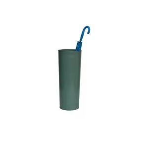 Porte-parapluie décoratif en métal de style moderne fabriqué à la main en fer galvanisé pour une utilisation polyvalente à la maison et au bureau - Product Image 2