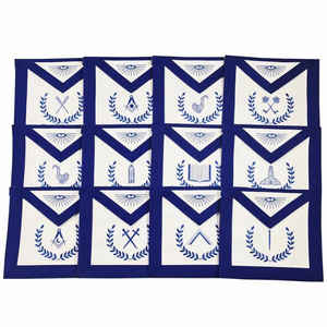 Tablier Master Mason avec broderie Tabliers Master Mason de haute qualité - Product Image 5