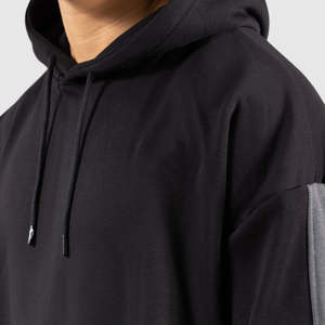 Wholesale Pullover Heavyweight 100% Cotton Hoodie Men Custom Embroidery Logo 500 Gsm <b>Bulk</b> Blank French <b>Terry</b> Oversized Hoodies - Product Image 6