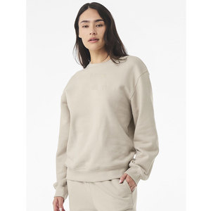 Bella Canvas de haute qualité surdimensionné nouveau sweat-shirt à col rond imprimé bouffant en gros doux - Product Image 4