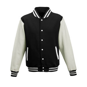 Veste de baseball universitaire de style unique à la mode grande taille vestes pour hommes Patch vierge et veste de collage brodé en 3D - Product Image 4