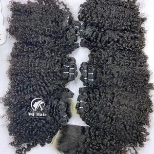 Vietnamien Remy Human Extensions Machine Double Trame Burman Curl Acheter Vietnamien Bundle Bulk VQ Company Holiday Discount Offert - Product Image 6