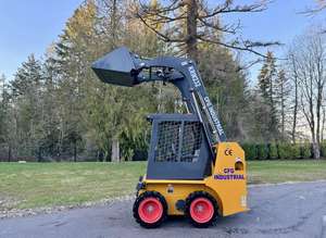 Livraison gratuite CFG KRW232 30hp Mini chargeuse compacte CE EPA Moteur diesel essence Roues Mini chargeuse sur chenilles pour tous terrains - Product Image 4