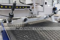 Máquina Router CNC 1325 de 4x8 pies con ATC, un solo husillo, 3 ejes, para grabado en madera, con bomba de engranajes y motor para grabado de precisión en madera