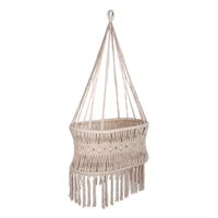 Berceau pour bébé fait à la main conception personnalisée berceau en coton naturel cordon pour balançoires de patio pour des soins confortables pour bébé