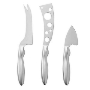 Couteau à fromage en or avec manche en brindille noire plaqué or avec manche rustique couteau à fromage en gros et outils d'épandage - Product Image 5