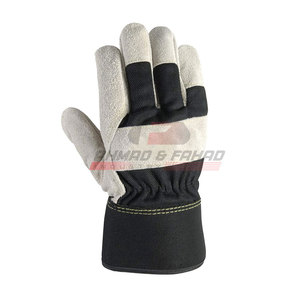 Guantes de trabajo personalizados para hombre, etiqueta privada con logotipo, buen material para uso en invierno al aire libre - Product Image 2