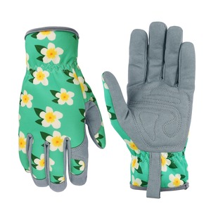 Gants de jardinage professionnels en cuir microfibre à l'épreuve des épines sans danger pour le désherbage travail creuser plantation élagage utilisation quotidienne - Product Image 6