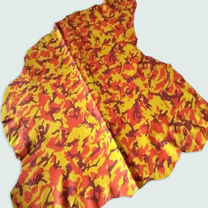 Cuir véritable de mouton cabquetta pour gants, pour Camouflage, en cuir véritable, de couleur jaune - Product Image 1