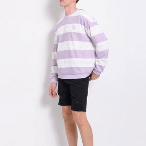 เสื้อสเวตเชิ้ตผู้ชายดีไซน์ใหม่ ราคาสมเหตุสมผล บริการ OEM เสื้อผ้าลำลอง ระบายอากาศได้ดี - Product Image 2
