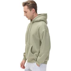 Sudadera con capucha extragrande cálida de invierno de alta calidad para hombre, ropa de calle de poliéster/algodón con estampado 3D, logotipo bordado - Product Image 5
