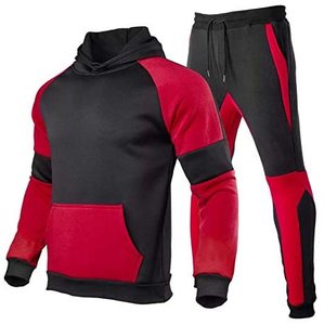 Chándal de algodón 100% para hombre, tejido cómodo y transpirable, chándal de gran tamaño, ropa de entrenamiento para correr, chándal para hombre - Product Image 6